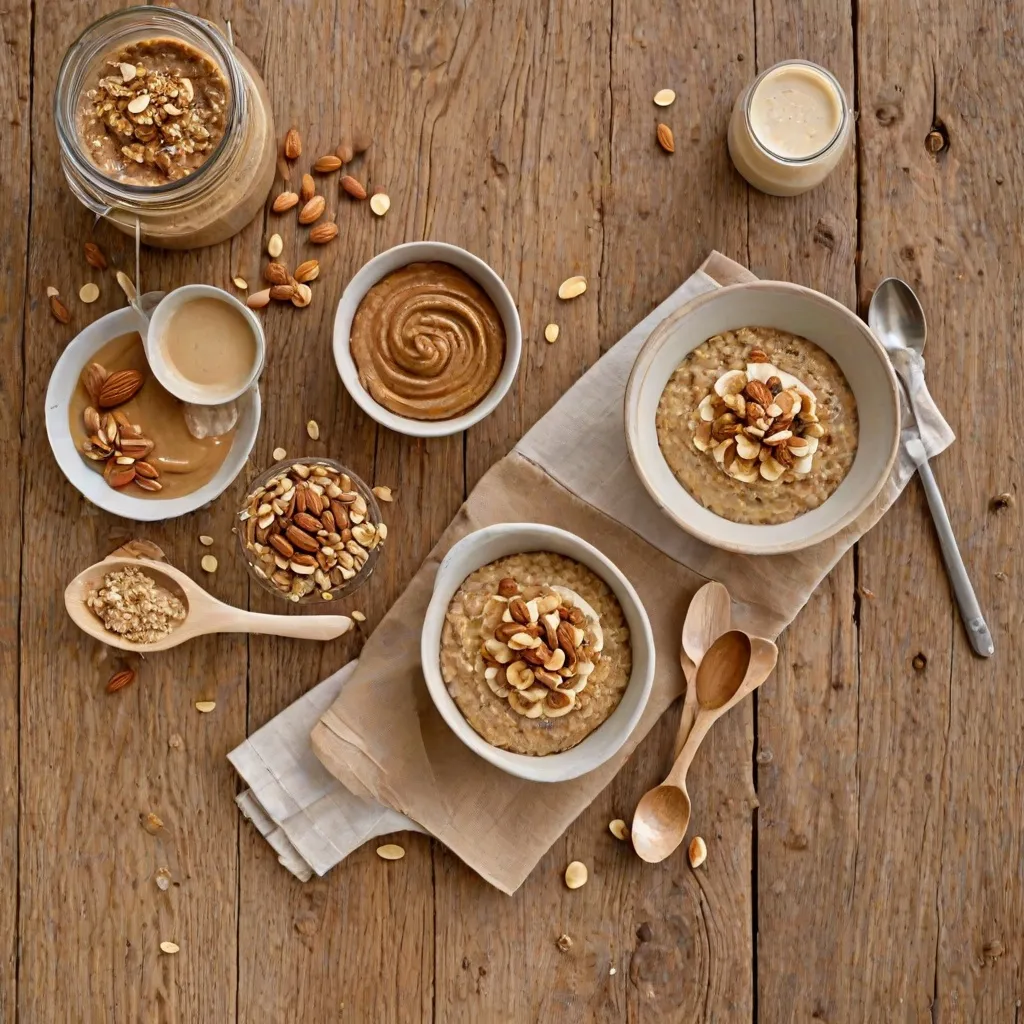 Jak przygotować owsiankę z masłem orzechowym na idealne śniadanie