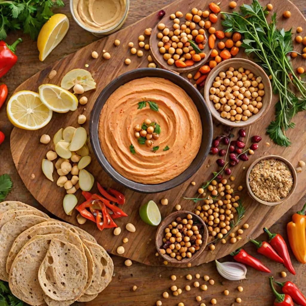 Jak zrobić domowy hummus paprykowy – krok po kroku