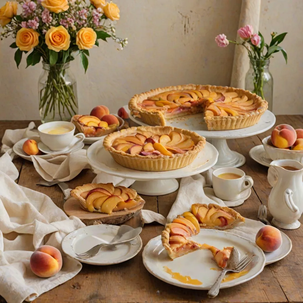 Jak zrobić ciasto francuskie z brzoskwiniami i budyniem – łatwy przepis