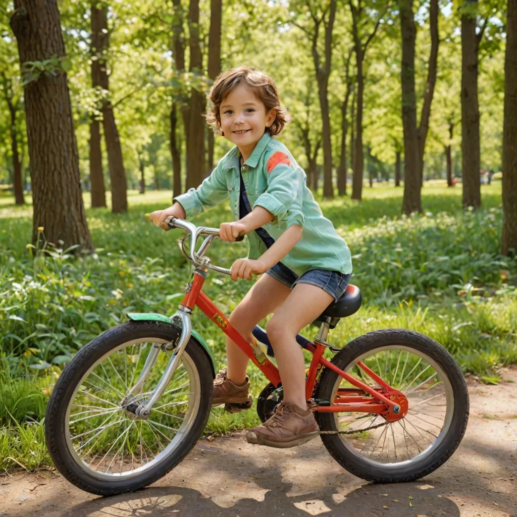 Jak nauczyć dziecko jeździć rowerem?