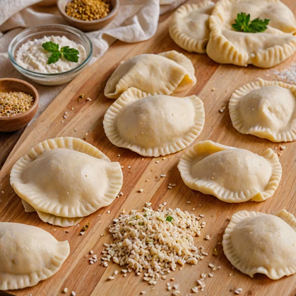 Jak upiec domowe pierogi z mąki ryżowej – bezglutenowy przepis