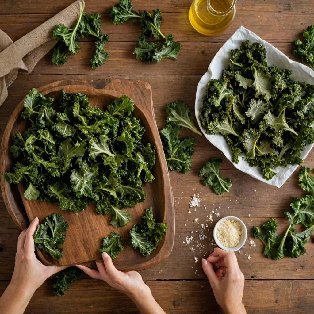 Jak zrobić domowe chipsy z jarmużu