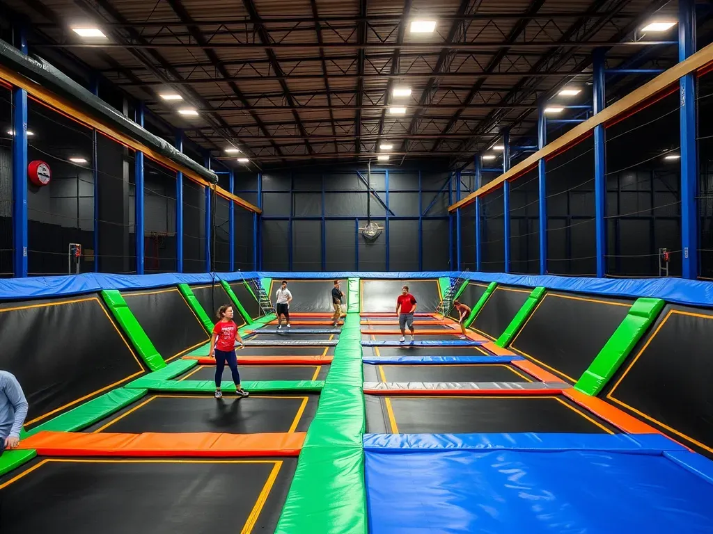 Dlaczego warto wybrać się do parku trampolin